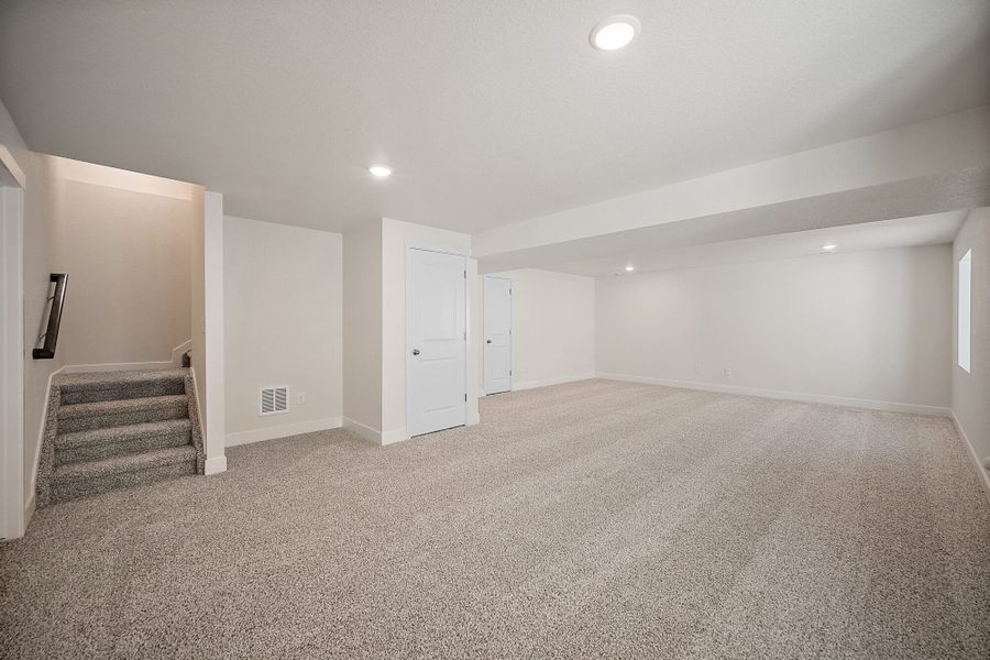 Spacious, unfurnished interior of a new home in Ridge at Lorson Ranch, Colorado Springs (Image 36). Spacious, unfurnished interior of a new home in Ridge at Lorson Ranch, Colorado Springs (Image 36).