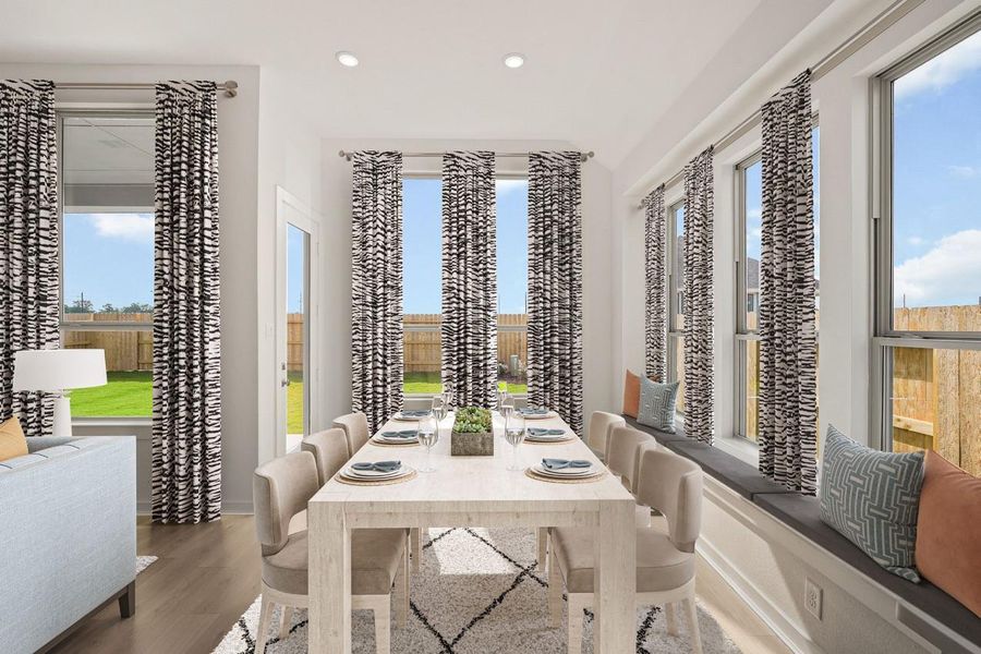 Furnished interior view inside a new home in Wildrye, Waller (Image 13).