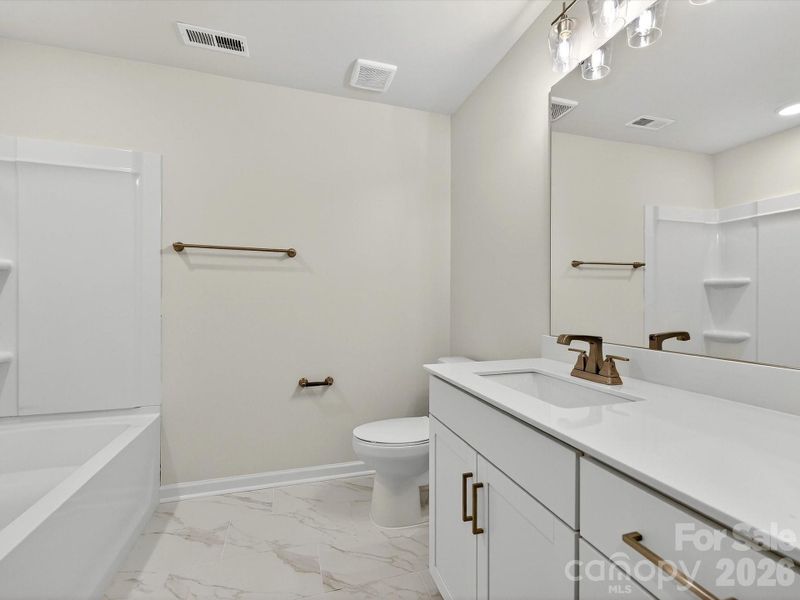 Furnished interior view inside a new home in Westview Towns, Waxhaw (Image 6).