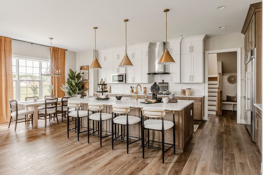 Furnished interior view inside a new home in Arbor Gate, Simpsonville (Image 4).