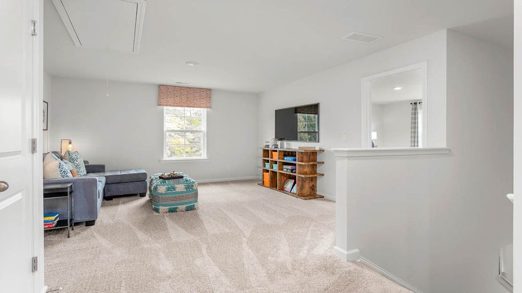 Furnished interior view inside a new home in Havencrest, Greensboro (Image 25).