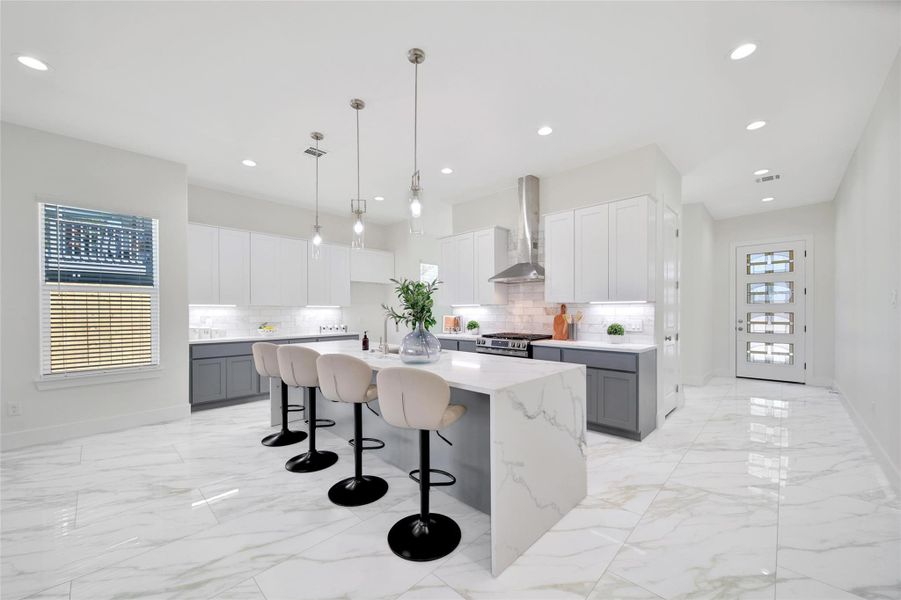 Furnished interior view inside a new home in , Houston (Image 7). Furnished interior view inside a new home in , Houston (Image 7).