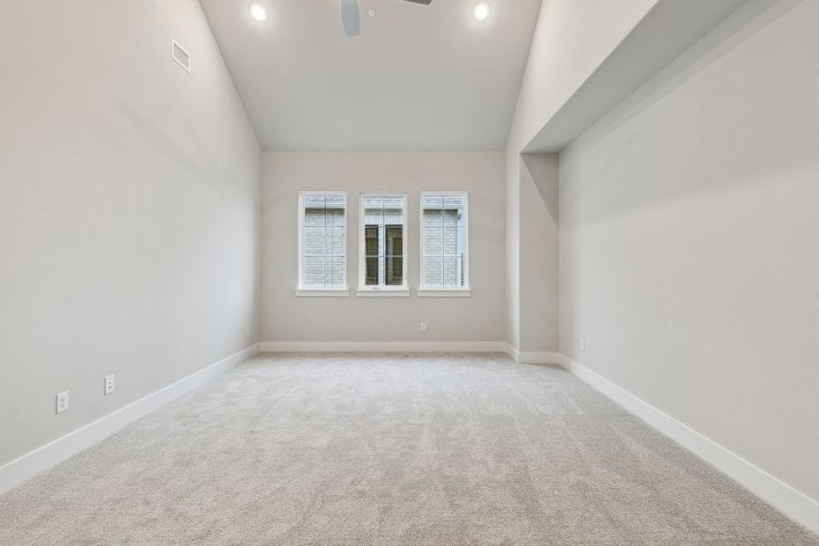 Spacious, unfurnished interior of a new home in Newman Village Townhomes, Frisco (Image 44).