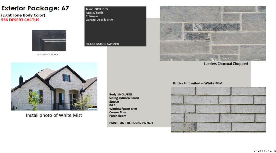 Sample of building materials used in homes in Nopal Valley, San Antonio (Image 5).
