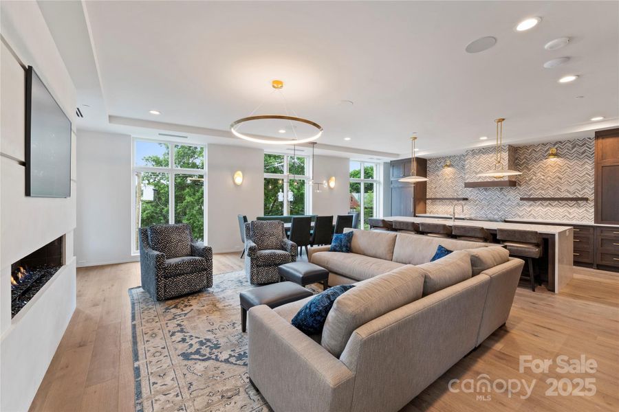 Furnished interior view inside a new home in , Charlotte (Image 31). Furnished interior view inside a new home in , Charlotte (Image 31).