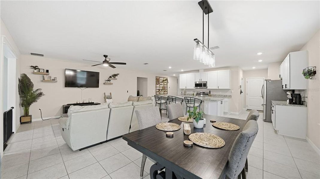 Furnished interior view inside a new home in Flagler Estates, Hastings (Image 8).