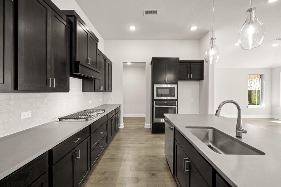 Furnished interior view inside a new home in Discovery Collection at Bridgewater, Midlothian (Image 9).