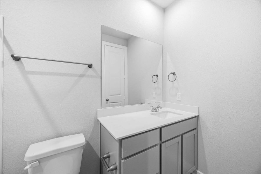 Furnished interior view inside a new home in Lago Mar  50'  &  55', Texas City (Image 7).