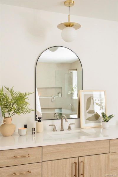 Furnished interior view inside a new home in , Denver (Image 9).