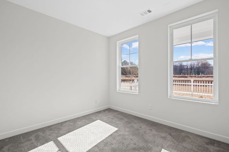 Spacious, unfurnished interior of a new home in The Village at River Green, Canton (Image 12).