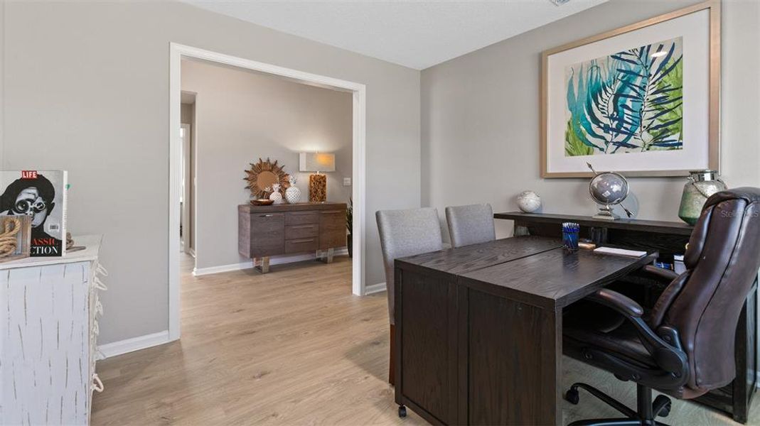 Furnished interior view inside a new home in American Village, Palm Coast (Image 14). Furnished interior view inside a new home in American Village, Palm Coast (Image 14).