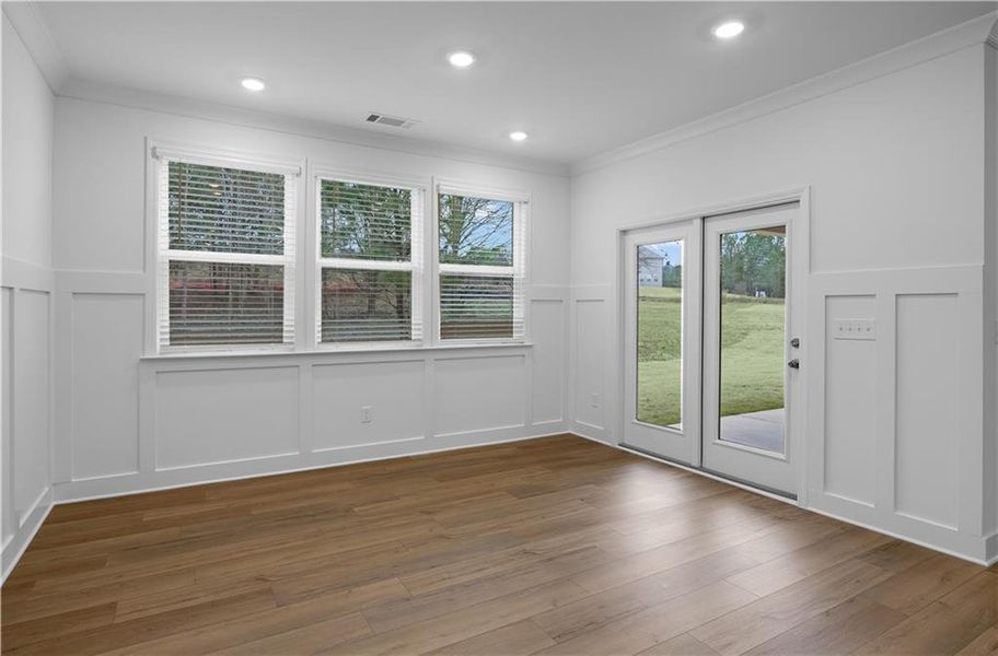 Spacious, unfurnished interior of a new home in Wellington Estates, Madison (Image 15).