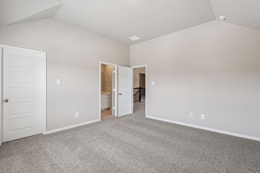 Photo is not of the actual home, but is an inspirational photo of builder’s model home and may depict options, furnishings, and/or decorator features that are not included