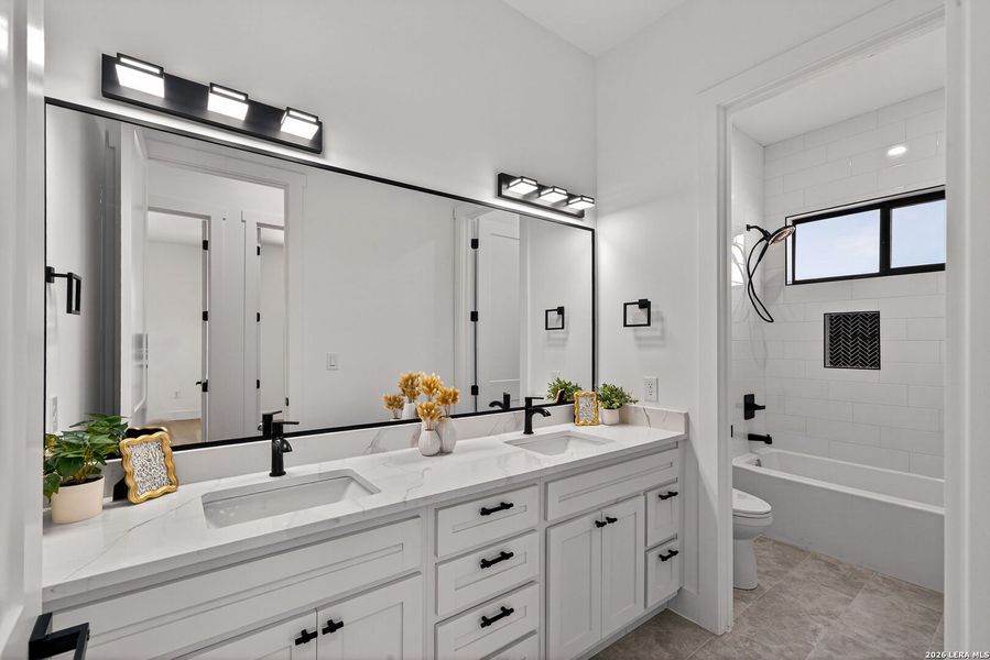 Furnished interior view inside a new home in , Bandera (Image 18). Furnished interior view inside a new home in , Bandera (Image 18).