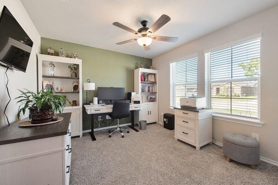 Furnished interior view inside a new home in , Fort Worth (Image 16).