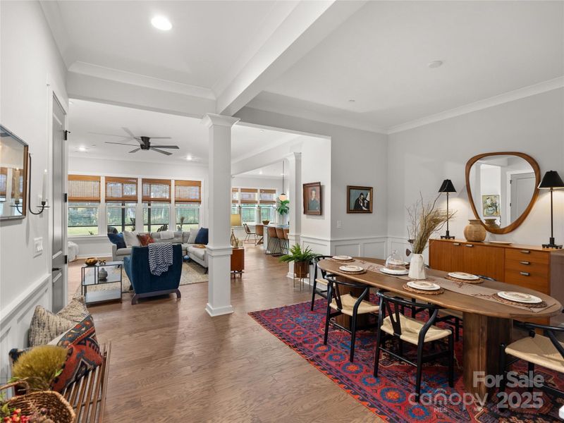 Furnished interior view inside a new home in Allburn, Concord (Image 4). Furnished interior view inside a new home in Allburn, Concord (Image 4).