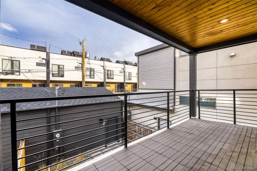 Exterior details and patio area of a home in , Denver (Image 21).