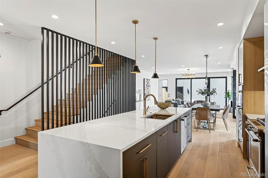 Furnished interior view inside a new home in , Englewood (Image 15).