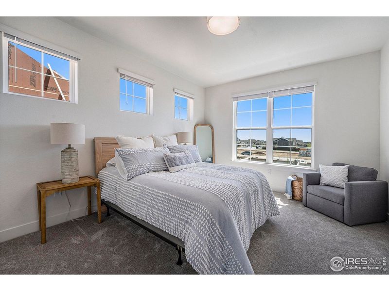 Furnished interior view inside a new home in Eagle Brook Meadows, Loveland (Image 4).