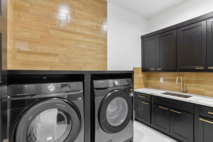 Close-up of interior finishes inside a home in , Houston (Image 19).