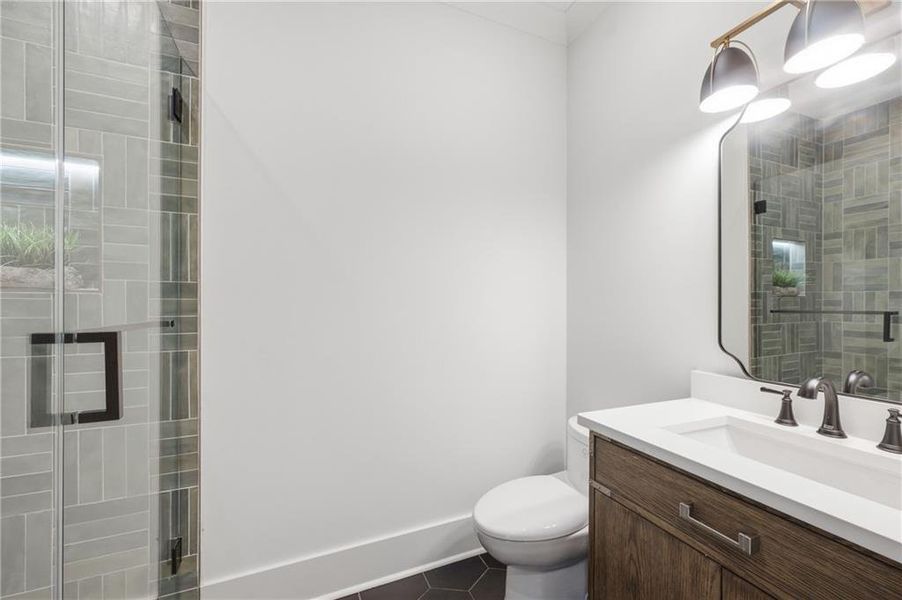 Furnished interior view inside a new home in , Marietta (Image 30).