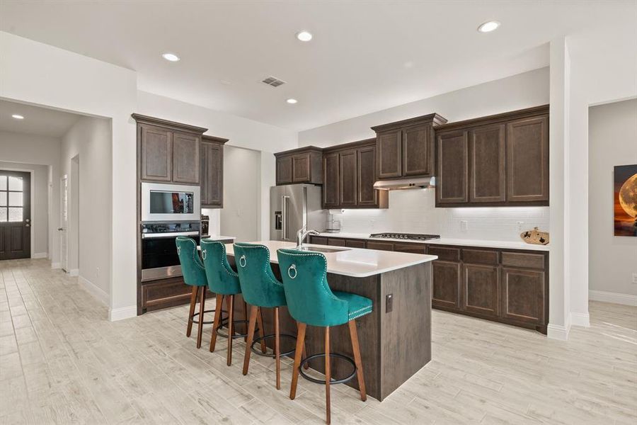 Furnished interior view inside a new home in Timberbrook, Justin (Image 7).
