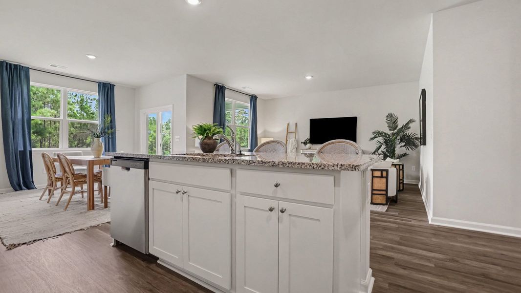 Representative furnished interior of a home built from the Aria by D.R. Horton in Auberon Woods, Conway (Image 6).