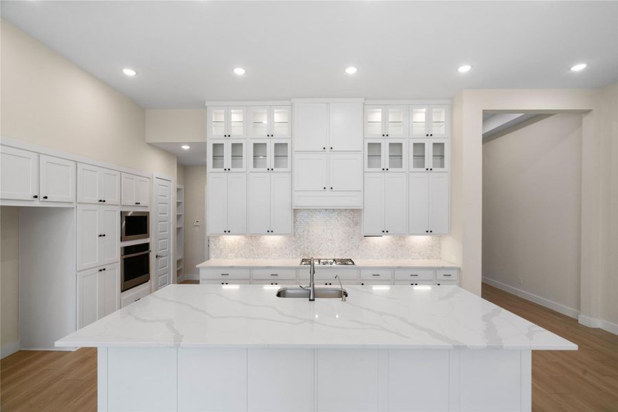 Furnished interior view inside a new home in Woodson’s Reserve, Spring (Image 18).