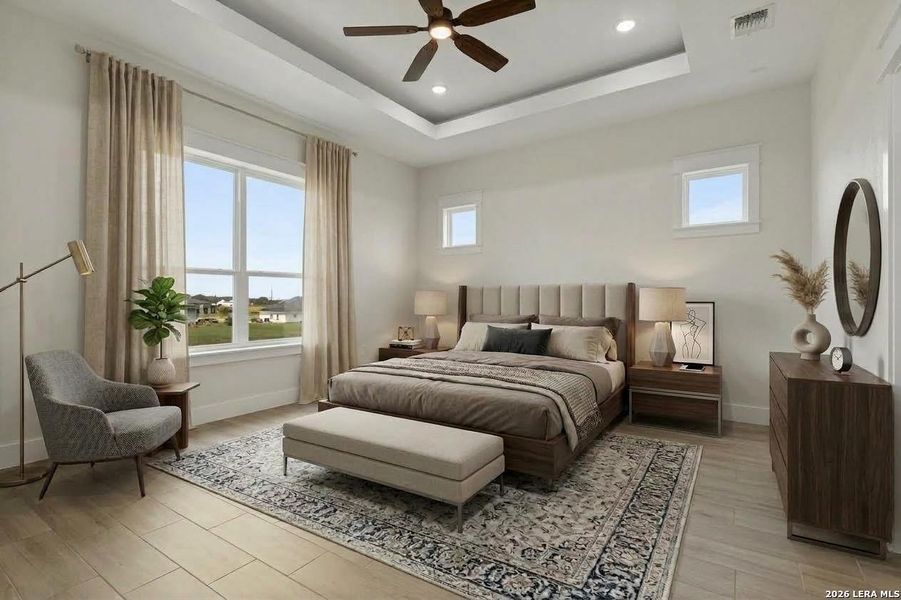 Furnished interior view inside a new home in , La Vernia (Image 12).