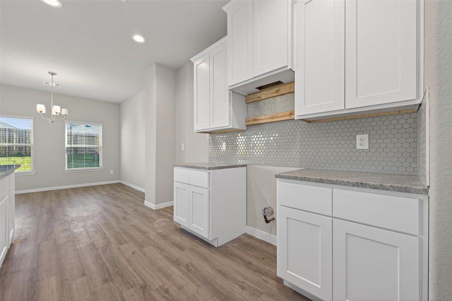 Furnished interior view inside a new home in Woodland Lakes, Huffman (Image 6). Furnished interior view inside a new home in Woodland Lakes, Huffman (Image 6).