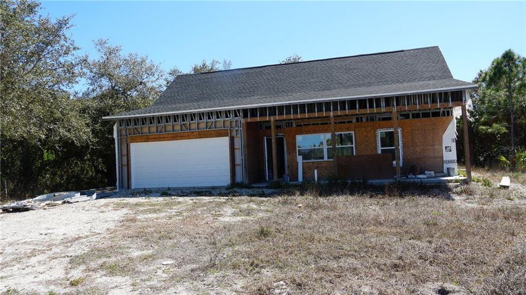 In-progress construction of a new home in , Port Charlotte, FL (Image 4).