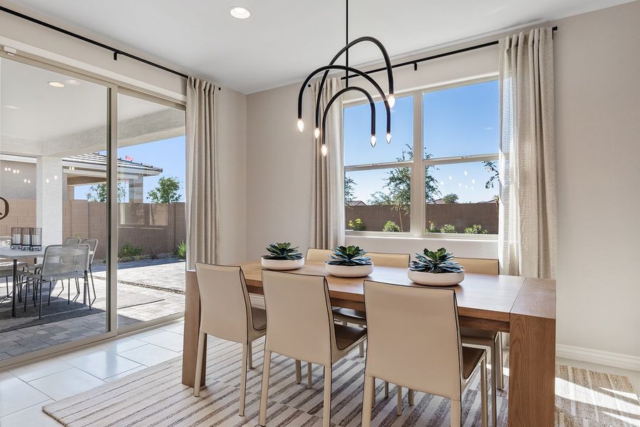 Furnished interior view inside a new home in Artisan at Asante, Surprise (Image 11).