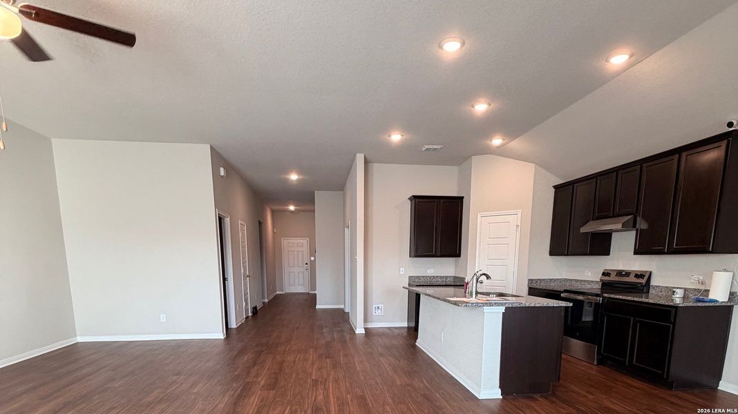 Furnished interior view inside a new home in Jordan's Ranch, San Antonio (Image 6).