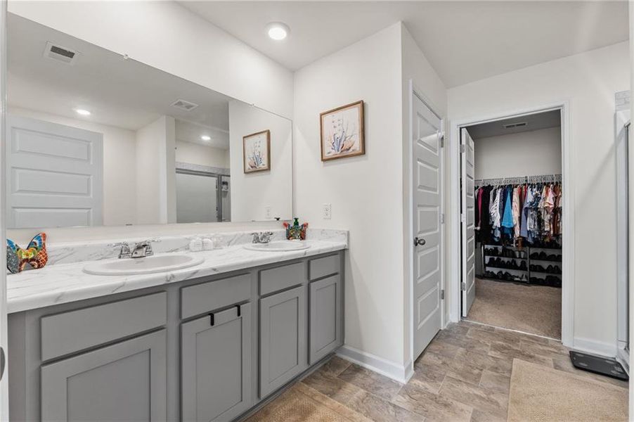 Furnished interior view inside a new home in Locust Grove Station - Pine Valley, Locust Grove (Image 14).