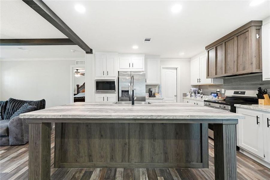 Furnished interior view inside a new home in , Talking Rock (Image 11).