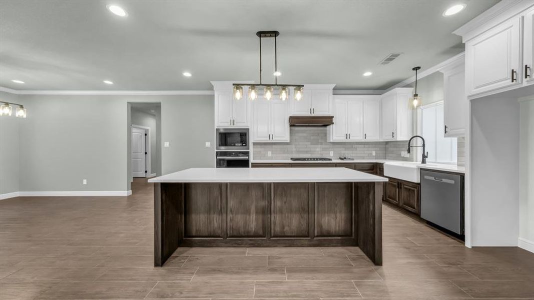Furnished interior view inside a new home in Monarch Manor, Poolville (Image 8).