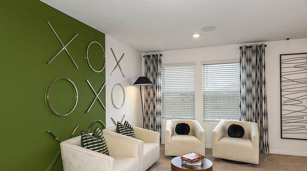 Furnished interior view inside a new home in Marion Creek, Haines City (Image 9). Furnished interior view inside a new home in Marion Creek, Haines City (Image 9).