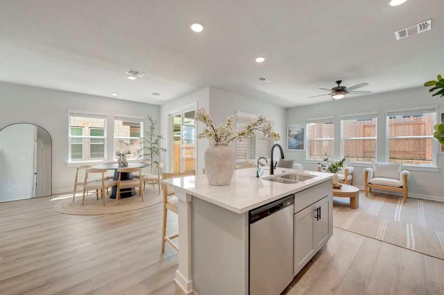Furnished interior view inside a new home in Park Central, Georgetown (Image 19).