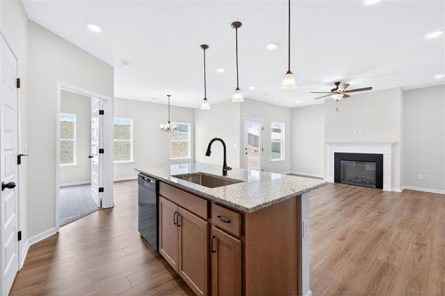 Furnished interior view inside a new home in Laurel Ridge, Rock Spring (Image 6).