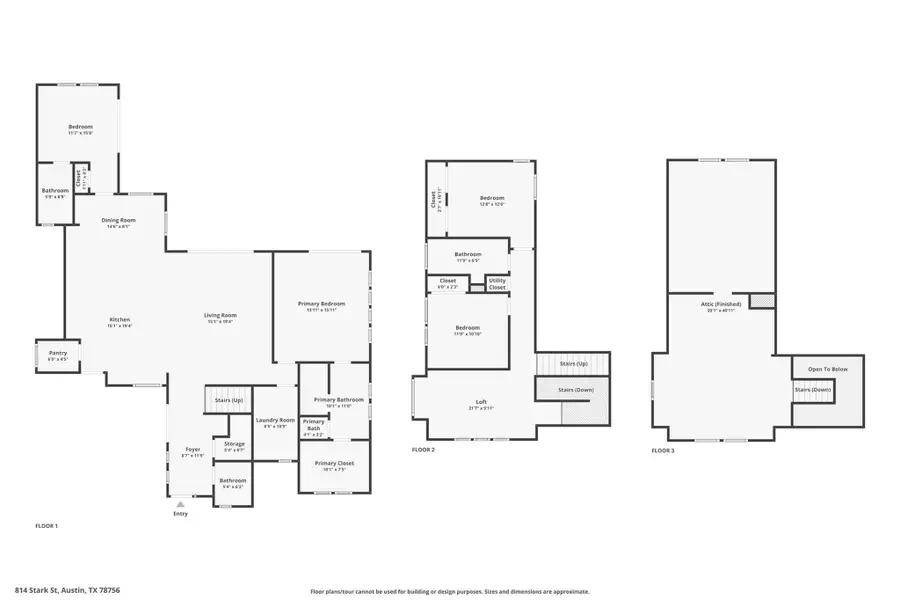 2D floor plan layout of this home in , Austin, TX (Image 3). 2D floor plan layout of this home in , Austin, TX (Image 3).
