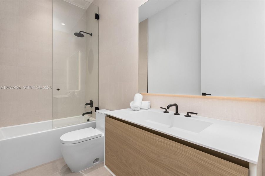 Furnished interior view inside a new home in , Pinecrest (Image 46). Furnished interior view inside a new home in , Pinecrest (Image 46).
