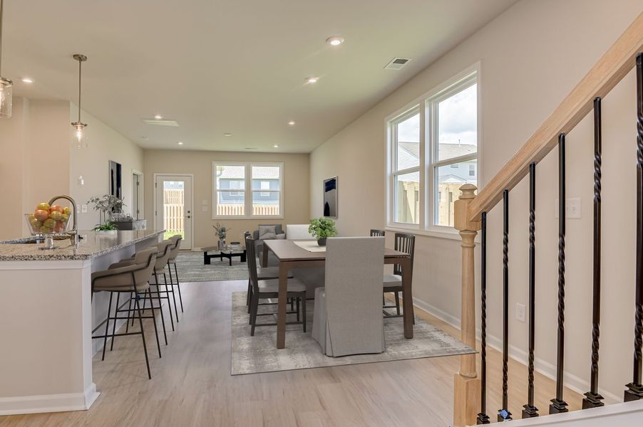 Representative furnished interior of a home built from the The Sadler by Stanley Martin Homes in Ferguson Farms, Grovetown (Image 4).