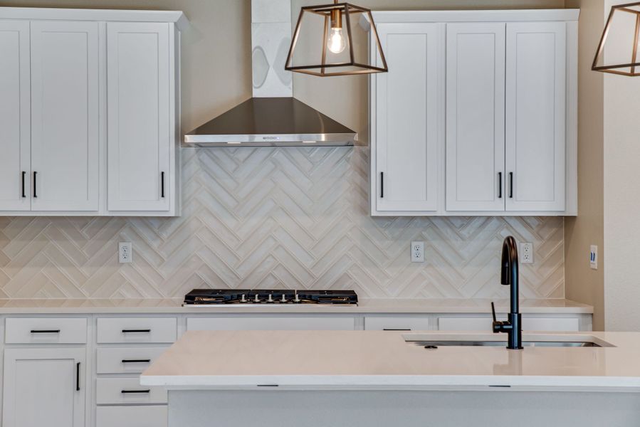 Close-up of interior finishes inside a home in Reunion, Commerce City (Image 13).