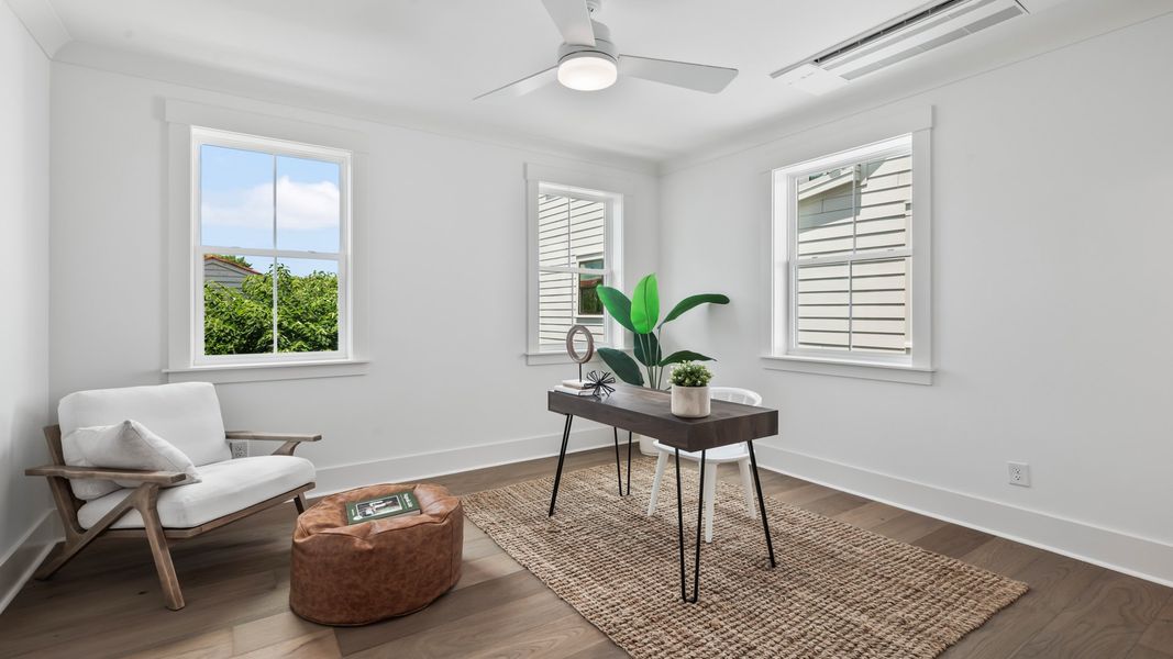 Representative furnished interior of a home built from the Sullivan by DRB Homes in Grants Court, Charleston (Image 7).
