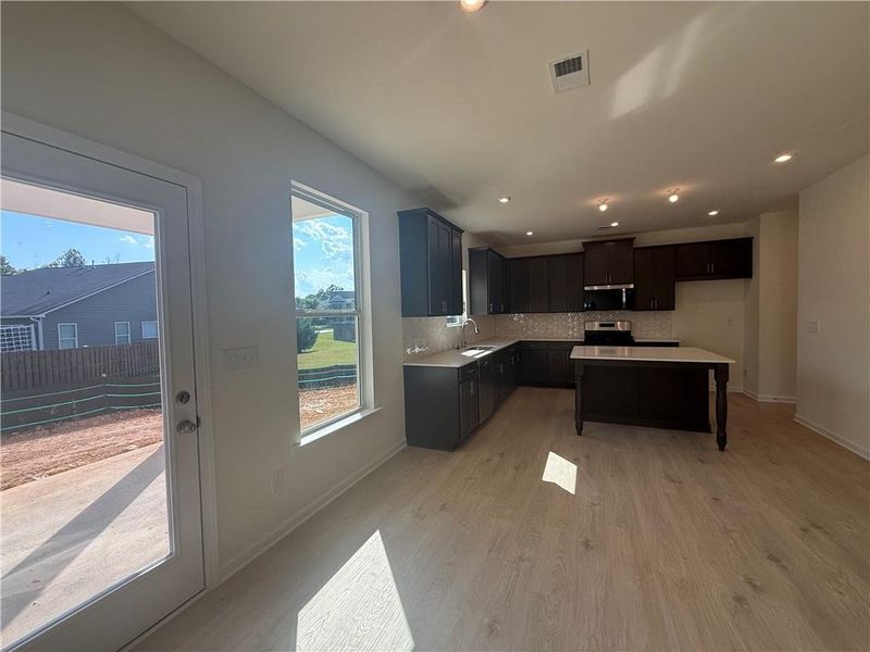 Furnished interior view inside a new home in Maple Village, Adairsville (Image 10).