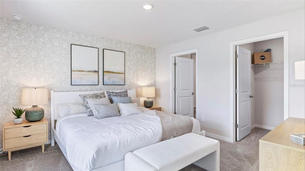 Furnished interior view inside a new home in Oakfield Lakes, Parrish (Image 12).