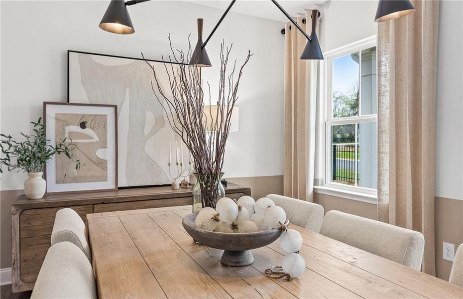 Furnished interior view inside a new home in Berkeley Mill, Cumming (Image 9).