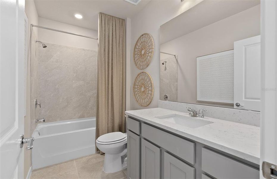 Furnished interior view inside a new home in The Landings at Live Oak Lake, St. Cloud (Image 9).