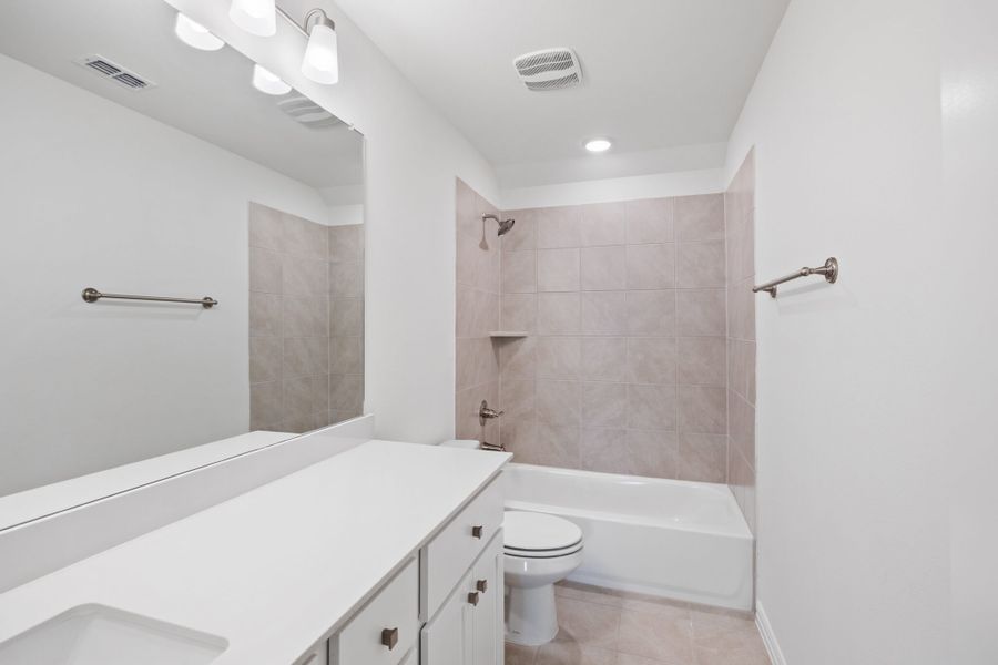 Furnished interior view inside a new home in Elevon, Lavon (Image 16). Furnished interior view inside a new home in Elevon, Lavon (Image 16).