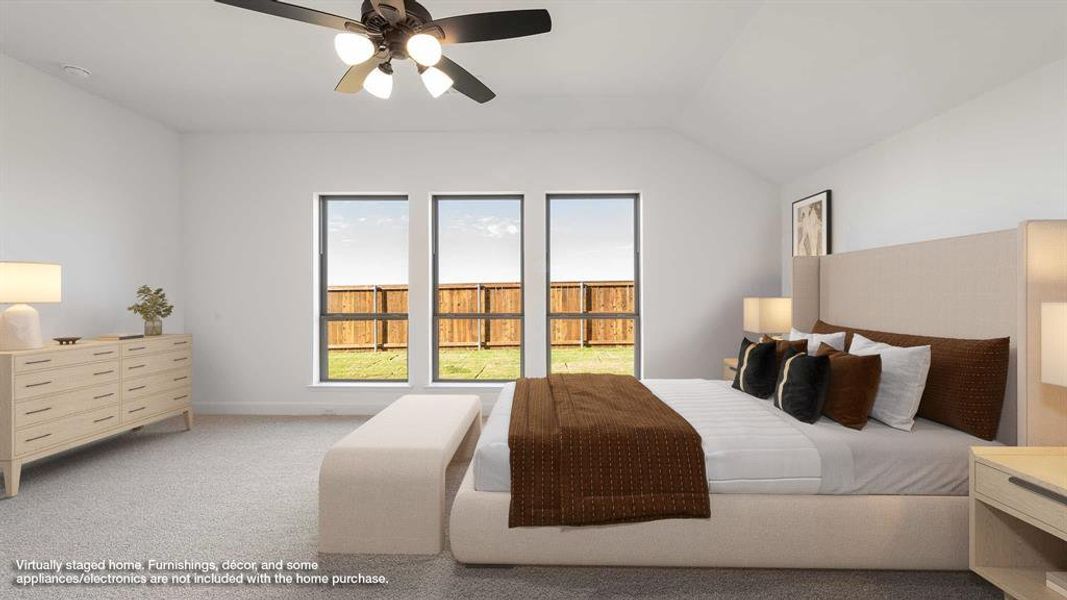 Furnished interior view inside a new home in North Sky 55', Celina (Image 11). Furnished interior view inside a new home in North Sky 55', Celina (Image 11).